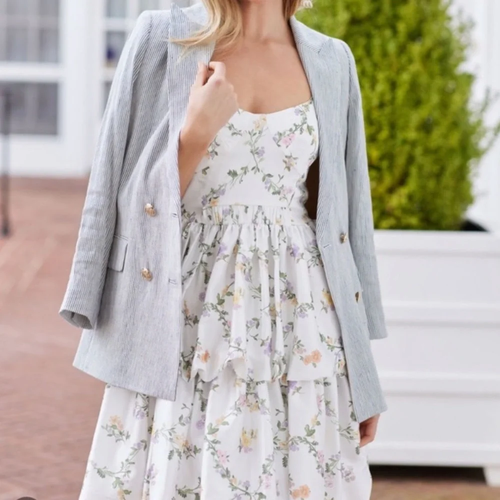 Antonio Melani
Sabine Floral Print Sweetheart Neck Sleeveless Dress🌈🌈 - Picture 3 of 6